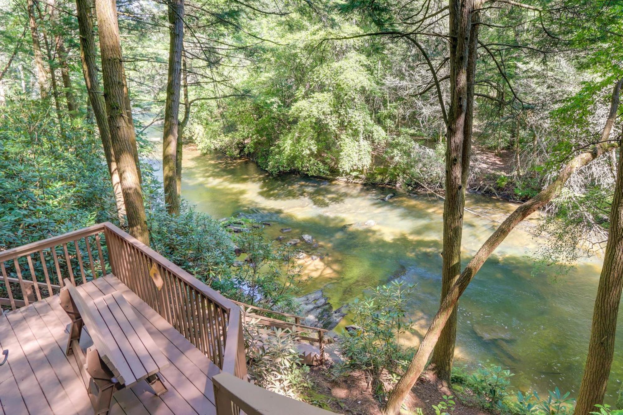 Luxe Fightingtown Creek Cabin 2 King Suites And Spa Epworth Exterior photo