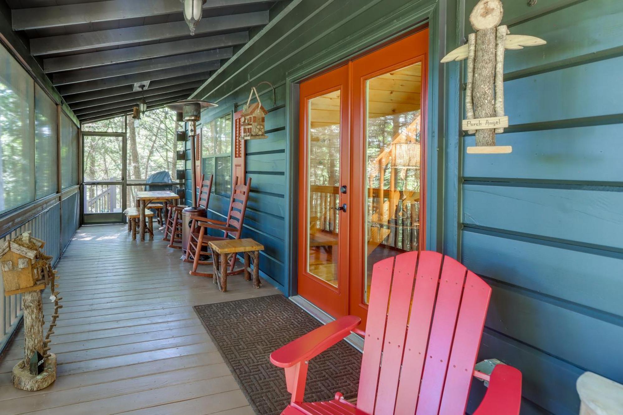 Luxe Fightingtown Creek Cabin 2 King Suites And Spa Epworth Exterior photo